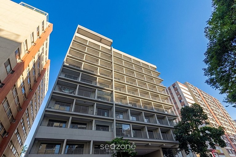 Studio Bela Vista c/Piscina prox Paulista ACP0413
