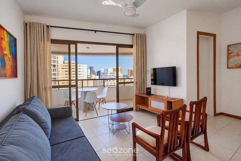Apto. c/ vista a Playa en Condo. LCH1202