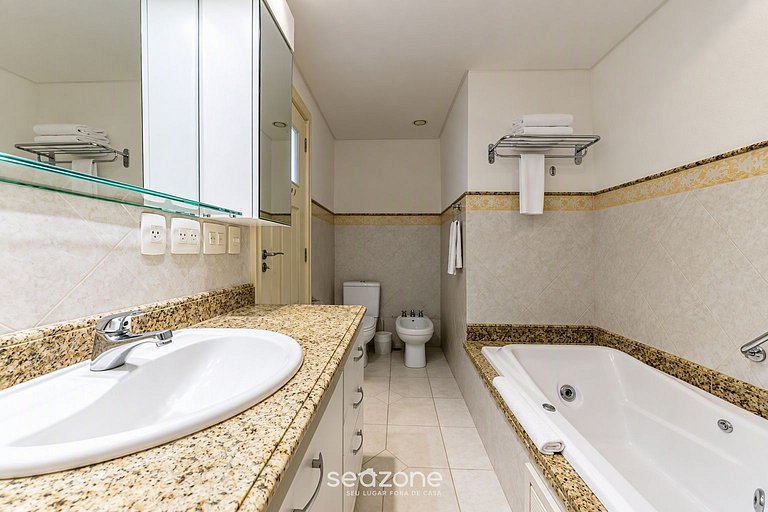 Estudio en Jurerê cobertura única en resort ILC4501 Seazone