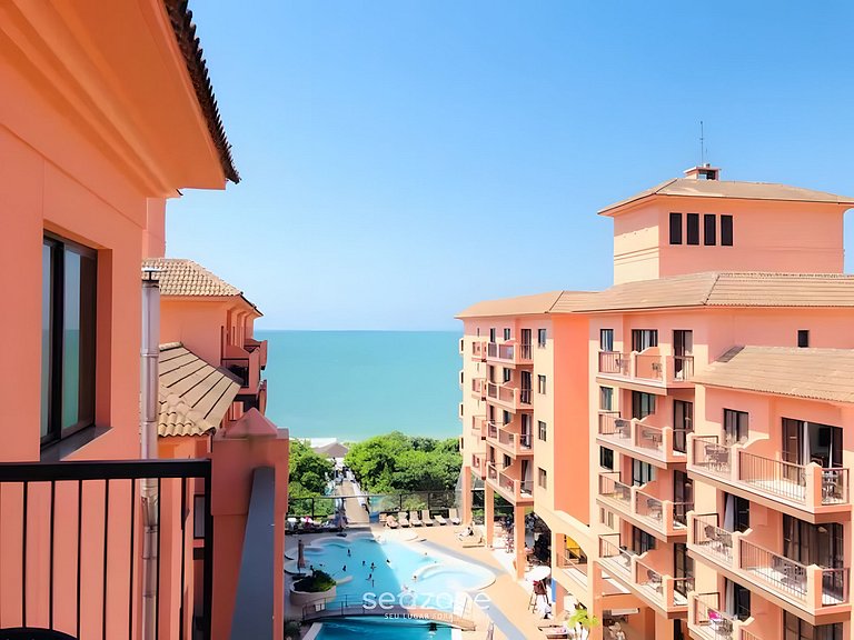 Suite vista mar y piscina resort en Jurerê JBV462 Seazone