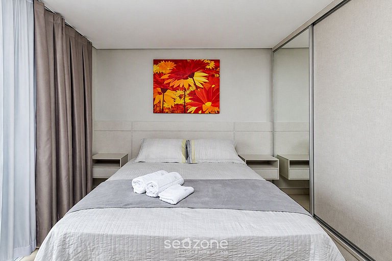 TH807 Flat maravilhoso e decorado no Setor Bueno - COMPLETO