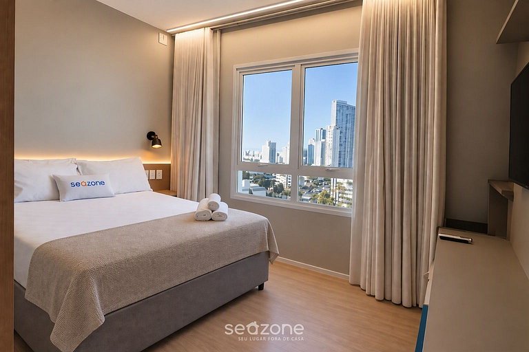 Studio en Condo. c/ Vista a Ciudad BLS1356