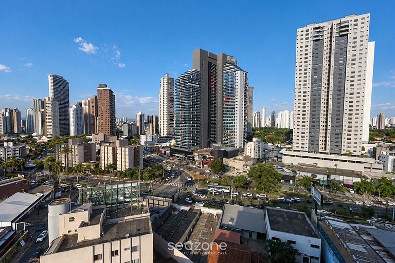 Studio em Cond. c/ Vista p/ Cidade BLS1356