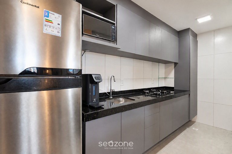 Apto. en Cond. c/ Piscina a 110m de Playa SSI0607