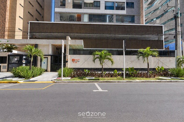 Apto. em Cond. c/ Piscina a 840m da Praia SSI0607