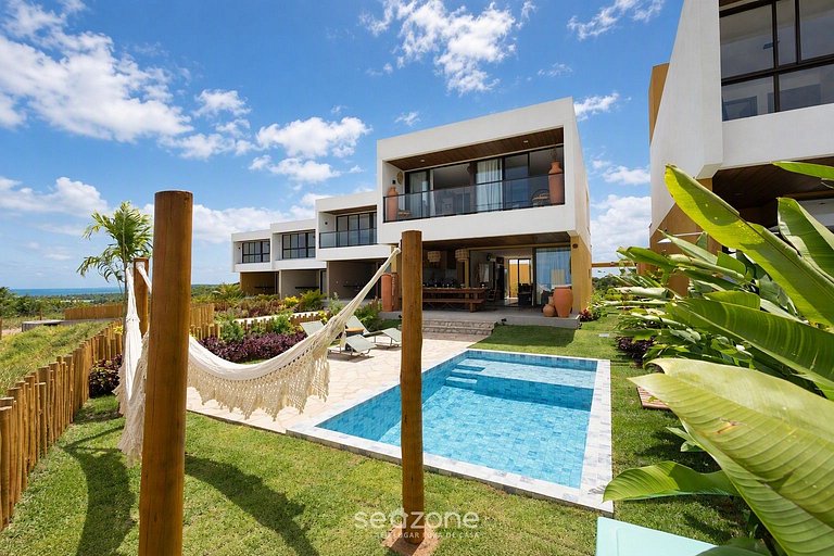 Casa c/ vista p/ Mar e Piscina priv. NRT0000