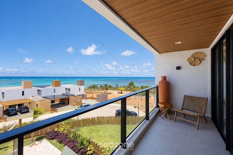 Varanda Beija-Flor Vista Mar Piscina priv. NRT0000