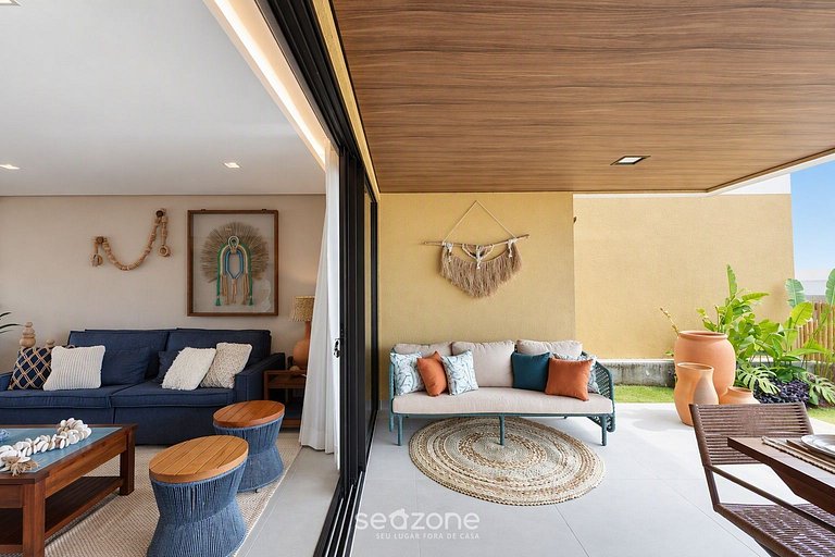 Casa c/ vista p/ Mar e Piscina priv. NRT0000
