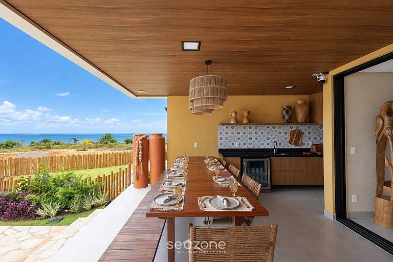 Casa c/ vista al Mar y piscina priv. NRT0000