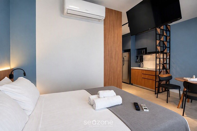 Studio em Cond. c/ Vista Cid. NXO0412