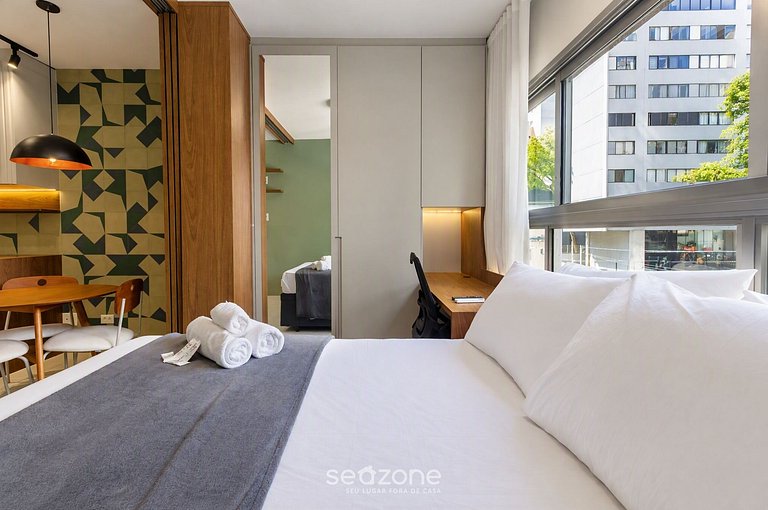 Studio Bem localizado em Cond. EQZ0023