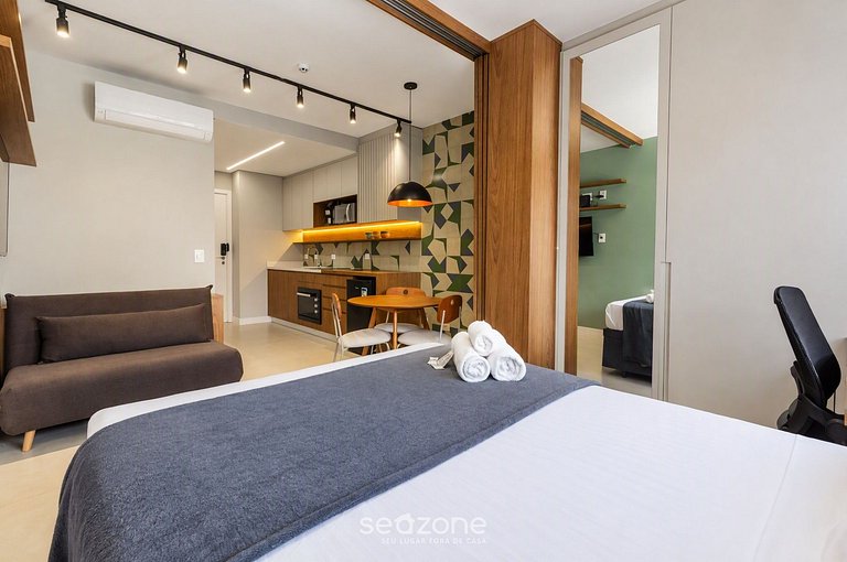 Studio Bem localizado em Cond. EQZ0023