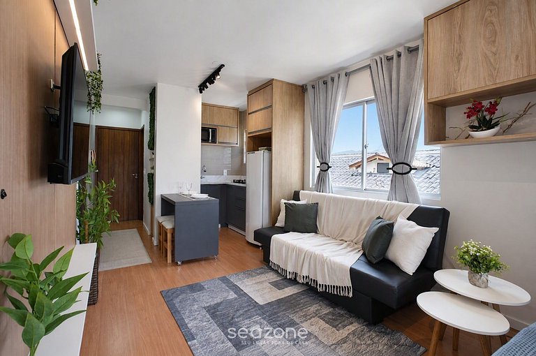 Studio em Cond. a 700m da Praia BOU0203