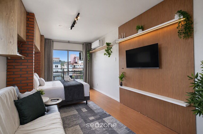 Studio em Cond. a 700m da Praia BOU0203
