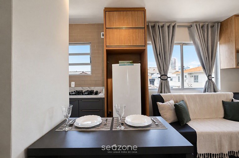 Studio em Cond. a 700m da Praia BOU0203