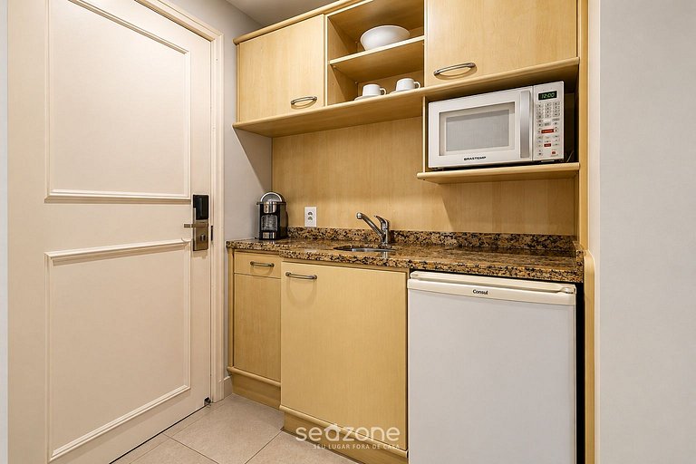 Studio em Jurerê aconchegante em resort luxo JBV115 Seazone