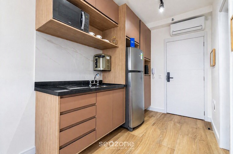Studio en Condo. c/ Vista a Ciudad HMR0504