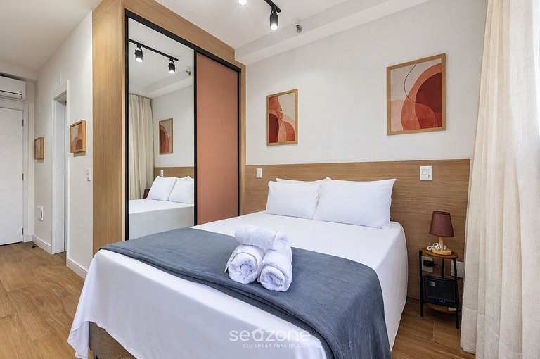 Studio en Condo. c/ Vista a Ciudad HMR0504