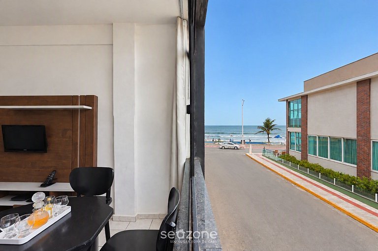 Apto. c/ vista p/ Mar a 280m da Praia HPL0044