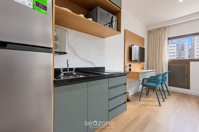 Studio en Condo. c/ Vista Ciudad HMR0613