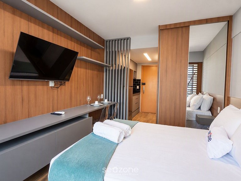 Studio en Condo. c/ Piscina en Barra EUB0704