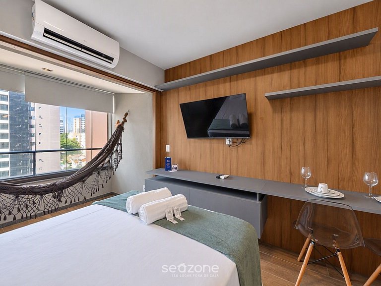 Studio en Condo. c/ Piscina en Barra EUB0704