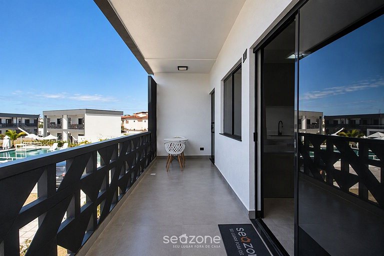 Apto. en Condo. c/ Piscina a 380m Playa DVB0030