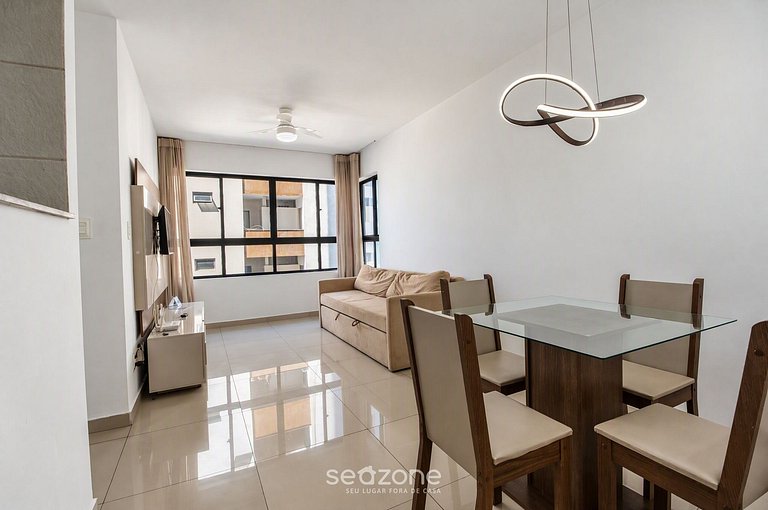 Apto. en Condo. c/ Piscina a 480m Playa FCA0206