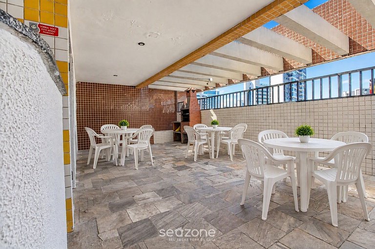 Apto. en Condo. c/ Piscina a 480m Playa FCA0206