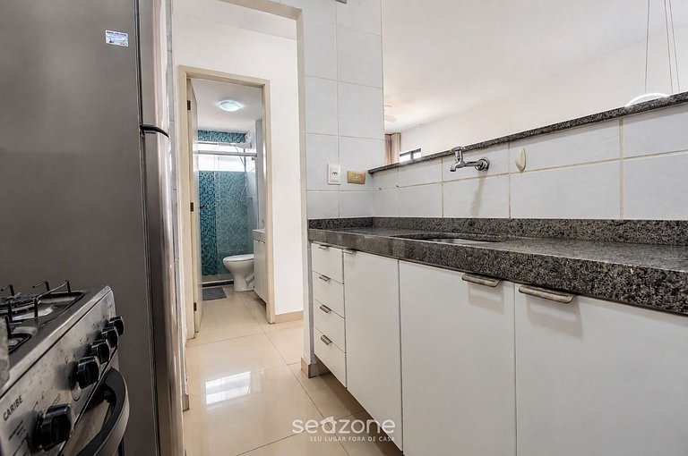 Apto. en Condo. c/ Piscina a 480m Playa FCA0206