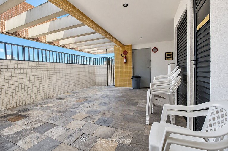 Apto. en Condo. c/ Piscina a 480m Playa FCA0206