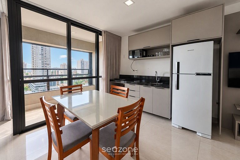 Studio Bien ubicado en Condo. c/ piscina VEO1603