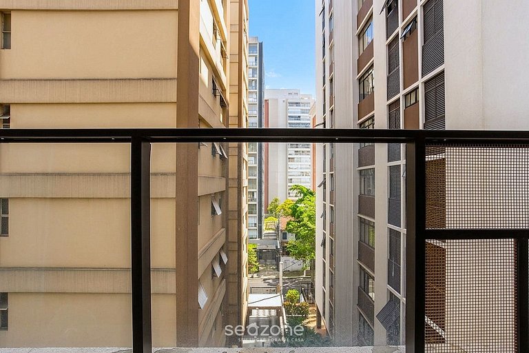 Studio Bem localizado c/ Vista Cid. AHA0508