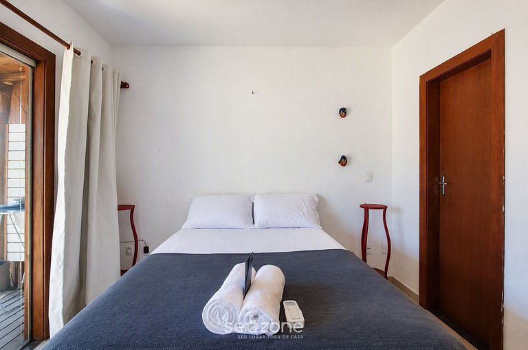 Studio em Cond. c/ Vista Mar a 130m TAC0002