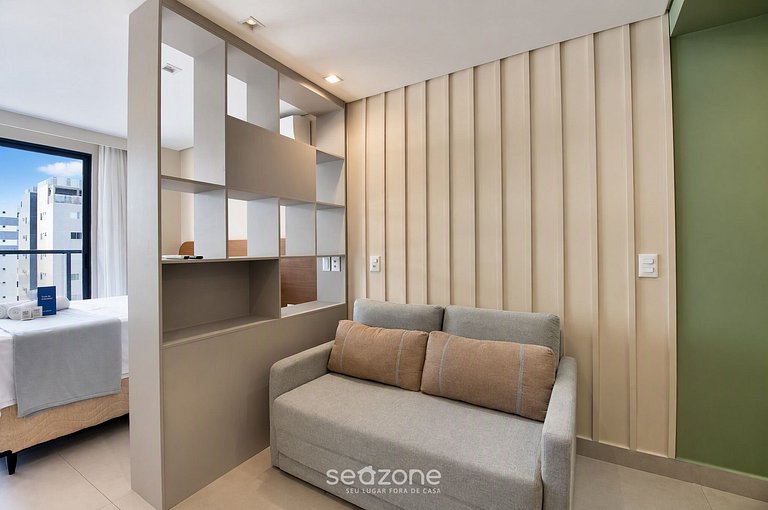 Studio en Condo. c/ Piscina y Garaje VHE0510