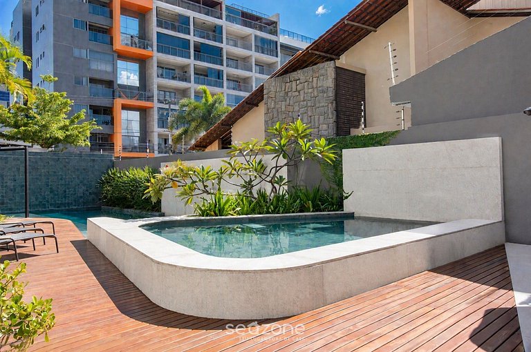 Studio em Cond. c/ Piscina e Garagem VHE0510
