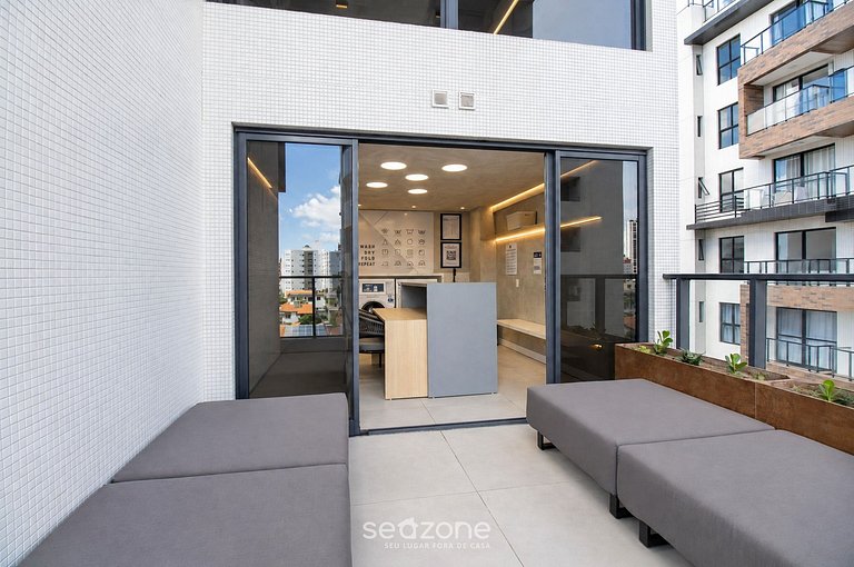 Studio em Cond. c/ Piscina e Garagem VHE0510