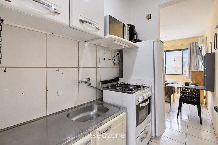 Studio Bem localizado c/ Vista Cid. CCF1503