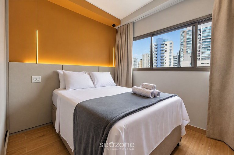 Studio en Condo. c/ Vista Ciudad HMR0914