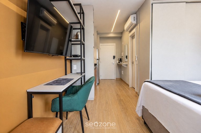 Studio en Condo. c/ Vista Ciudad HMR0914