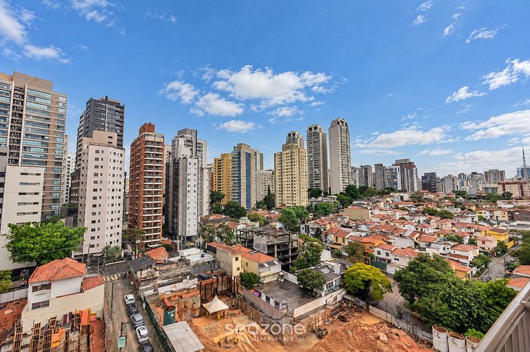 Studio em Cond. c/ Vista Cid. HMR0914