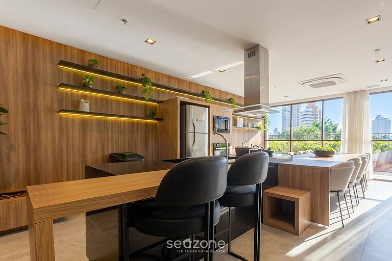 Studio en Condo. c/ Vista Ciudad HMR0914