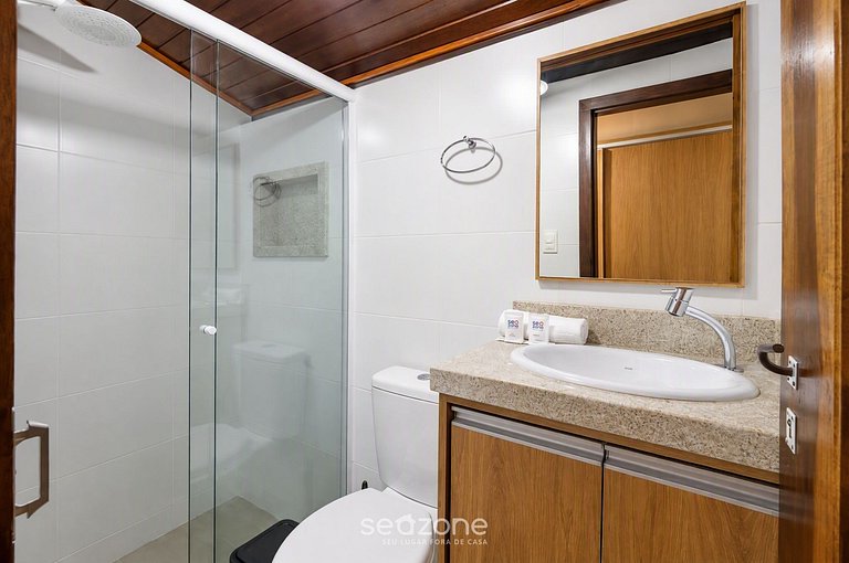 Casa em Cond. a 660m da Praia FTH1440