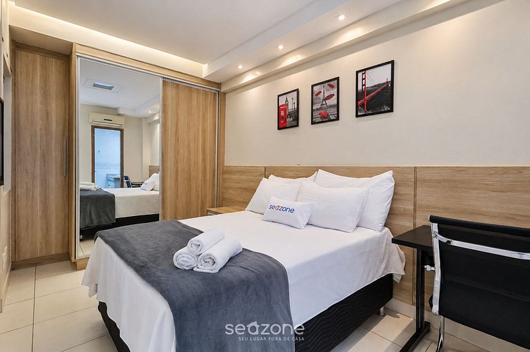 Studio en Condo. c/ Piscina y Vista Cid. BLI1403