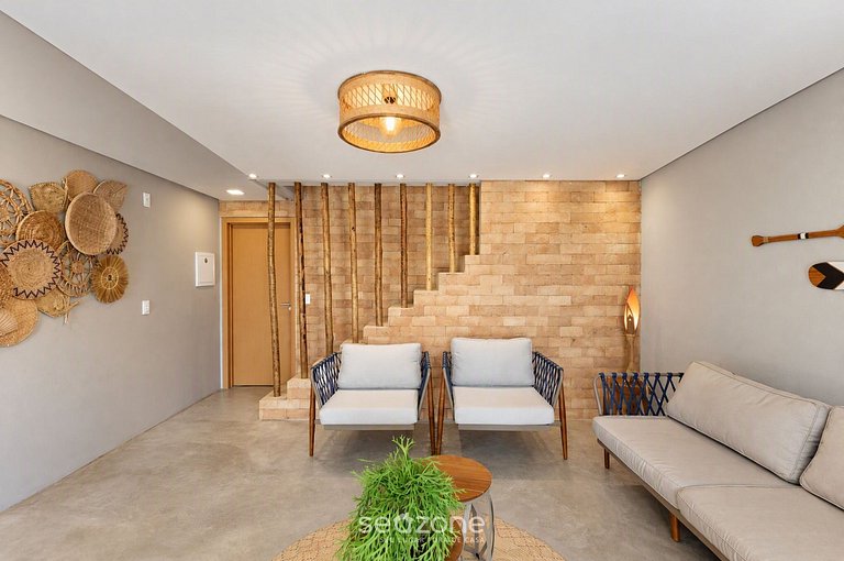 Casa em Cond. c/ Piscina a 480m da Praia PER0017
