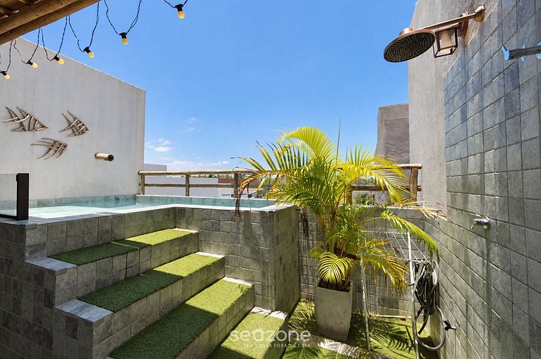 Casa en Condo. c/ Piscina a 480m Playa PER0017