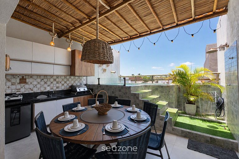 Casa en Condo. c/ Piscina a 480m Playa PER0017