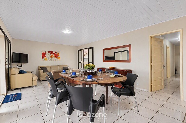 Casa c/ Vista p/ Mar a 620m da Praia APE0290
