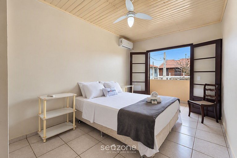 Casa Beira-Mar c/ Terraço e Churrasq. APE0290