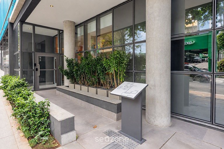 Studio bien ubicado en Condo. c/ Piscina FBG0518